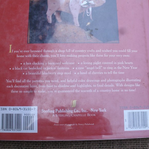 Country Style Painted Wood Projects crafts art book - Picture 16 of 16